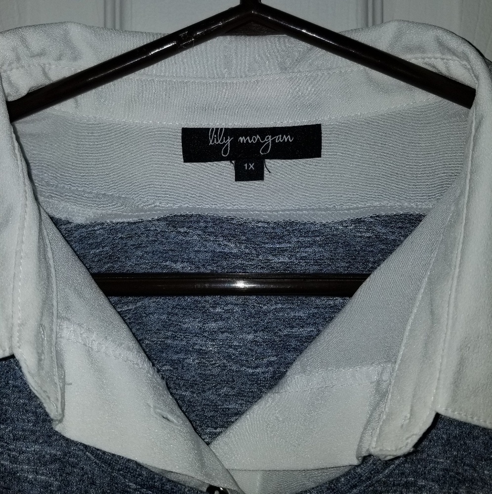 Layered Look Sweater - Picture 3 of 4